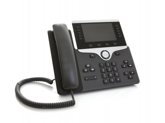 axvoice voip service black voip phone white background